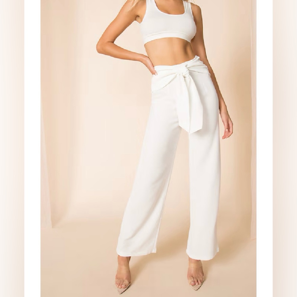 NWOT Revolve - Superdown Tie Waist Pants from Revolve